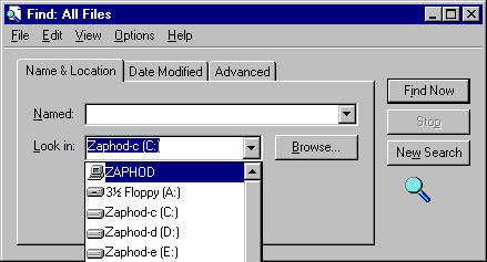 Find file drive